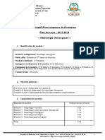 Sémiologie Chirurgicale : Descriptif D'une Séquence de Formation Plan Du Cours: 2013-2014