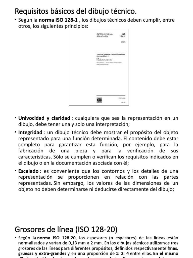 Normas De Dibujo Iso – Normatividad ISO, ANSI, DIN y NOM en Dibujo ...