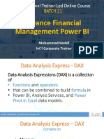 PPT - All Slides - Advance Financial Management in Power BI (B21) Day 2