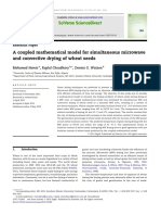 A Coupled Mathematical Model For Simultaneous Microwave and Convective Drying of Wheat Seeds (DDD)