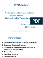 Notiuni Generale SNC - Sistem Limbic. Form. Ret. - Fac. Stom