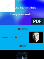 The Guy Fawkes Mask Anonymous Mask