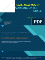 Managing Up (A) : Grace: Case Analysis of