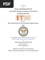 Download Dissertation- Implementation of Fast Fourier Transform on FPGA by Abhijay Sisodia SN55655570 doc pdf