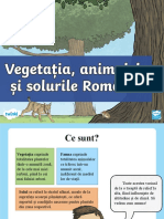 Ro2 G 5948 Vegetatia Animalele Si Solurile Romaniei Prezentare Powerpoint - Ver - 1