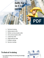 Essential Skills For A Career in Civil Engineering