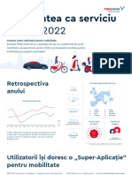 FREE NOW Mobility As A Service Report 2021