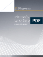 LyncServer2010 Product Guide FINAL 01262011