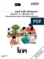 ELS Q2 Module 10 Interaction and Interdependence v2