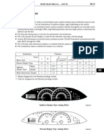 Combination Meter 1. General