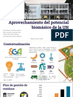 Aprovechamiento Del Potencial Biomásico de La UN Sede Bogotá