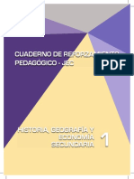 Historia, Geografía y Economía 1 Cuaderno de Reforzamiento Pedagógico - JEC