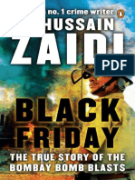 Black Friday The True Story of The Bombay Bomb Blasts by Zaidi, Hussain