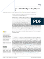 Medical Applications of Artificial Intelligence (Legal Aspects and Future Prospects)