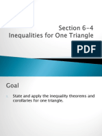 Geometrylesson6 4inequalities For One Triangle