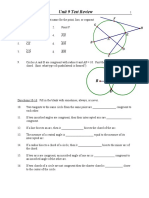 Int. Geometry Unit 9 Test Review