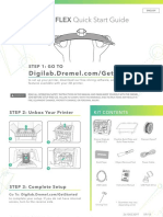 Quick Start Guide 3D40 FLEX