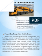 Power Point Kelompok 4 Peralatan Kontruksi KLS B3 Mobile Crawler Crane