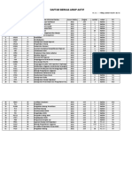 Contoh Pencatatan Daftar Arsip Aktif Sem 2 Nadine