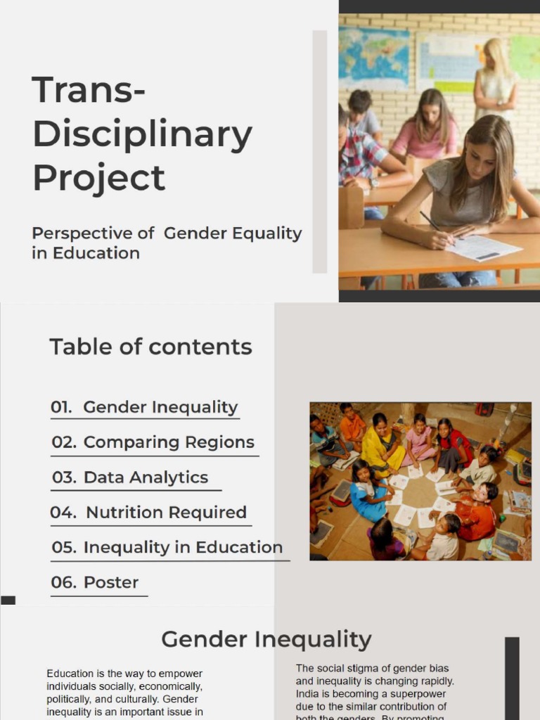 Trans Disciplinary Project Pdf