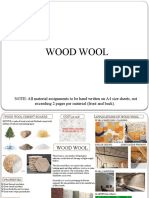 Wood Wool: Exceeding 2 Pages Per Material (Front and Back)