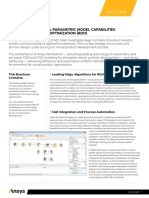Optislang: Combining Powerful Parametric Model Capabilities With Robust Design Optimization (Rdo)