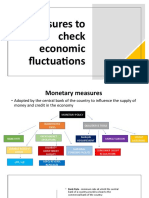 Measures to check economic fluctuations