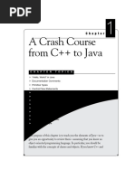 A Crash Course From CPP To Java