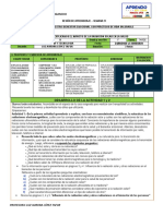 Sesión de Aprendizaje - Semana 21