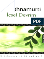 Jiddu Krishnamurti - İçsel Devrim