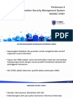 Pertemuan 8 - Information Security Management System (ISMS)