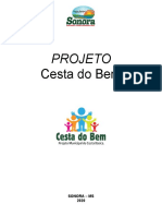 Projeto Cesta do Bem auxilia 100 famílias em Sonora-MS