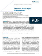 Optimum Resource Allocation For Full-Duplex Vehicular Communication Networks