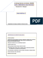 Introdução À Mecânica Das Rochas Aula 3