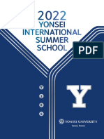 2022 Yonsei International Summer School