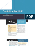 Cambridge English B1 Teacher's Book