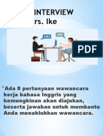 Job Interview PPT Xii