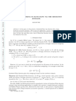 Diffusion and Mixing in Fluid Flow Via The Resolvent Estimate