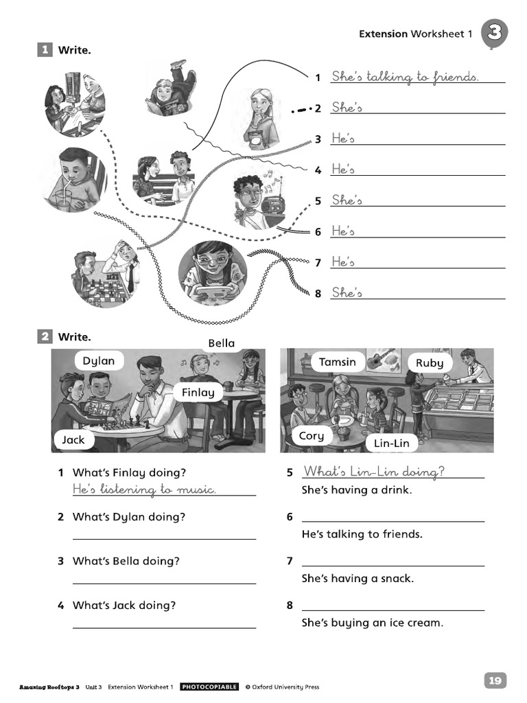 Extension Worksheet 2 Unit4 PDF