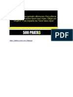 Planilha Valuation - 500 Pratas