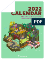 2022 Calendar: 12 Months of Brainzy Friends