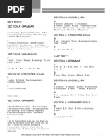 Upere Intermediate Tests Answer - Key