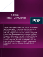 Sikkim and Its Tribal Communities