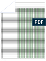 Columnar Paper With Ten Columns On Ledger-Sized Paper in Landscape Orientation157379720220127