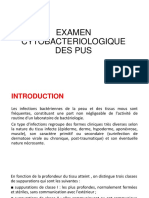 Examen Cytobacteriologique Des Pus