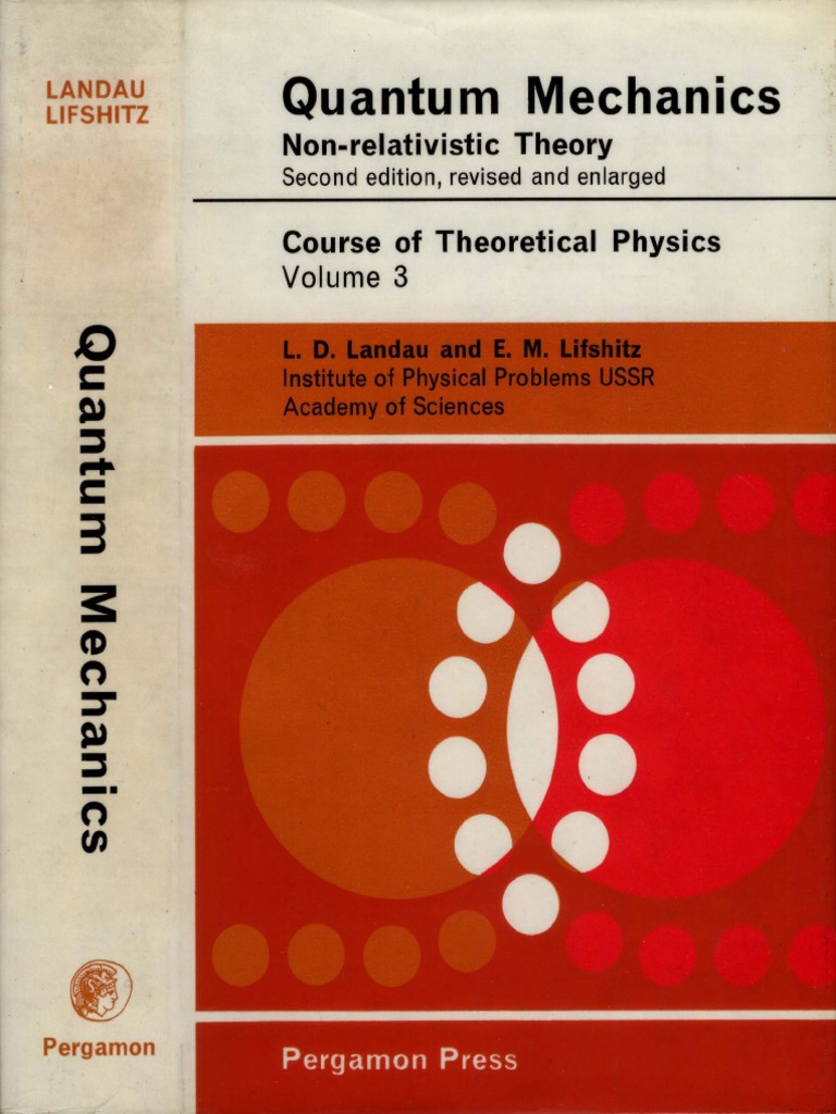 Landau Lifshitz Quantum Mechanics | PDF
