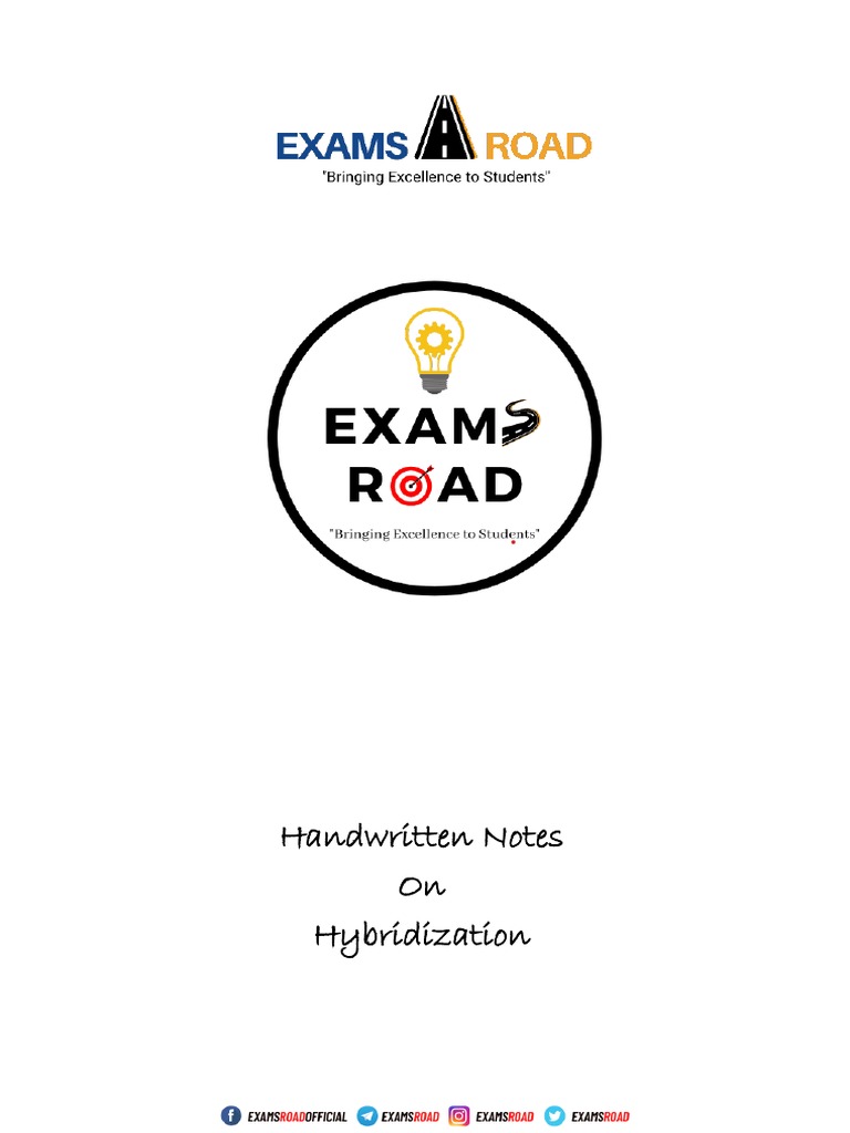 Hybridization Handwritten Notes | PDF