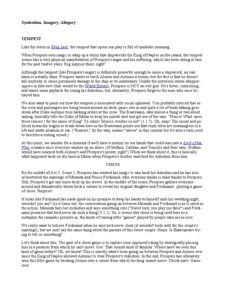 Techniques in the tempest pdf the tempest