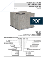 Lrp14Ge / Lrp14Gx: Residential Product Specifications