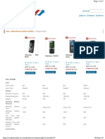 Compare Product: Home Mobile Phones (GSM and CDMA)